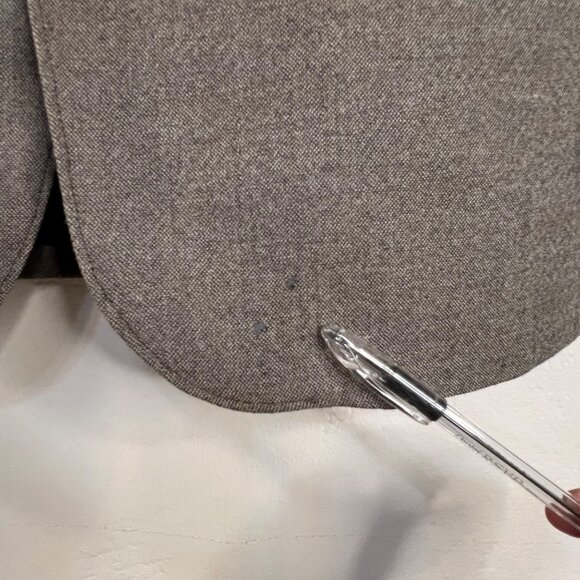 Mens Western Tweed Lambswool Blazer Leather Elbow Patches Circle S Size 48L - Picture 5 of 16